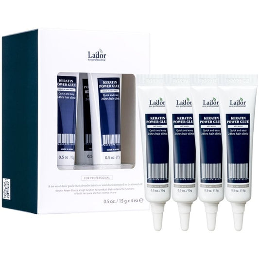 La'dor La'dor Keratynowa ampułka do włosów Keratin Power Glue - 4x15 g