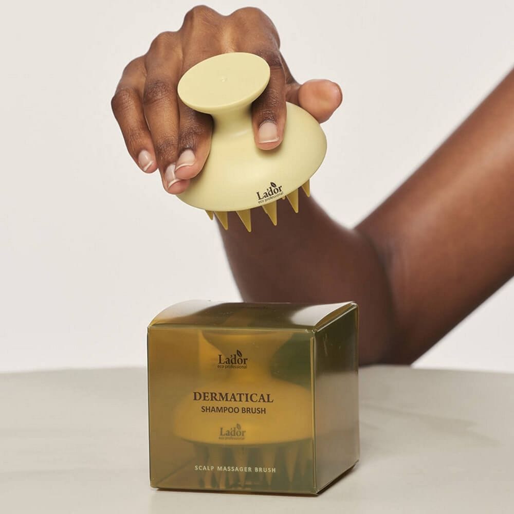 La'dor La'dor Masażer/szczotka do spieniania szamponu i masażu skóry głowy
