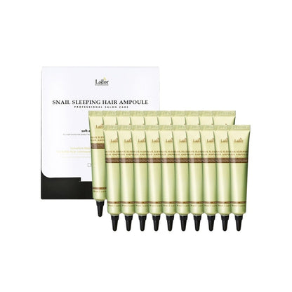 La'dor La'dor Nocna ampułka do włosów Snail Sleeping Hair Ampoule - 20x20 ml