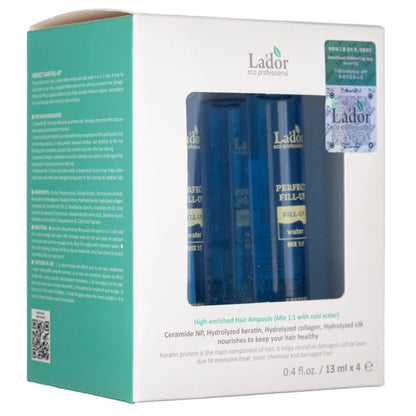 La'dor La'dor Odżywcze ampułki do włosów Perfect Hair Fill-Up - 13 ml (4 ampułki)