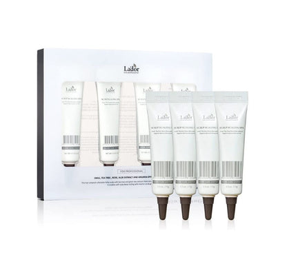 La'dor La'dor Scalp Scaling Spa Peeling do skóry głowy - 4x15 ml