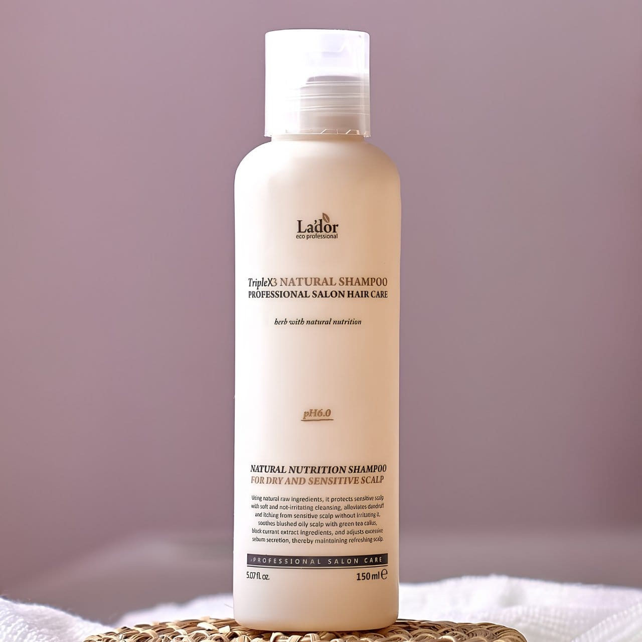 La'dor La'dor Szampon naturalny TripleX3 Natural - 150 ml