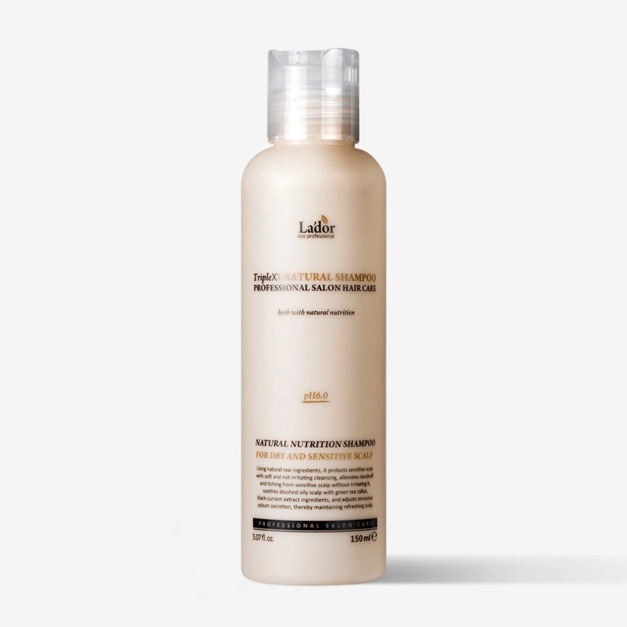 La'dor La'dor Szampon naturalny TripleX3 Natural - 150 ml