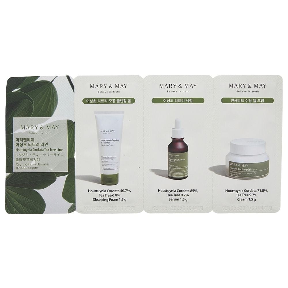 Mary&May Mary&May Houttuynia Tea Tree - 3-etapowy zestaw do cery problematycznej