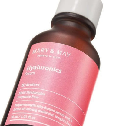 Mary&May Mary&May Hyaluronics Serum nawilżające z 6 rodzajami kwasu hialuronowego - 30 ml