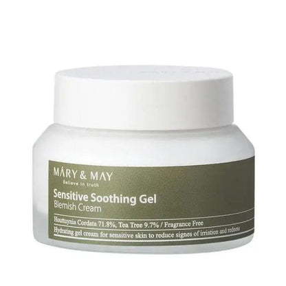 Mary&May Mary&May Kojący żelowy krem do twarzy Sensitive Soothing - 70 g