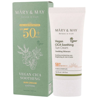 Mary&May Mary&May Krem przeciwsłoneczny CICA Soothing SPF50+ - 50 ml