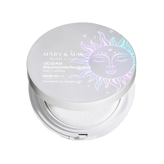 Mary&May Mary&May Krem z filtrem SPF50+ w kompakcie Vegan Niacinamide Panthenol - 25 g