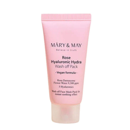 Mary&May Mary&May Maska glinkowa nawilżająca Rose Hyaluronic Hydra - 30 g