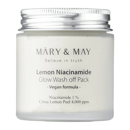Mary&May Mary&May Maska glinkowa rozjaśniająca Lemon Niacinamide Glow - 125 g