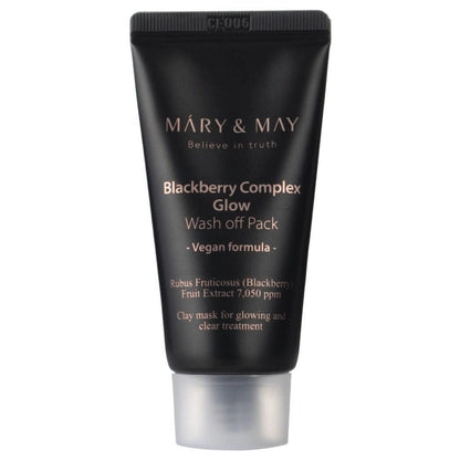 Mary&May Mary&May Maska glinkowa rozświetlająca Blackberry Complex Glow - 30 g