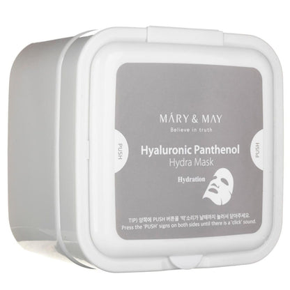 Mary&May Mary&May Nawilżające maseczki Hyaluronic Panthenol Hydra Mask - 30 sztuk