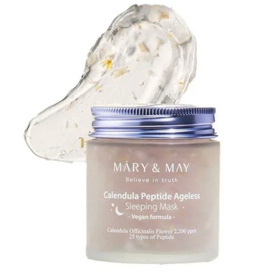 Mary&May Mary&May Odmładzająca maska na noc z peptydami i nagietkiem - 110 g