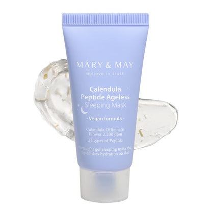 Mary&May Mary&May Odmładzająca maska na noc z peptydami i nagietkiem - 30 g