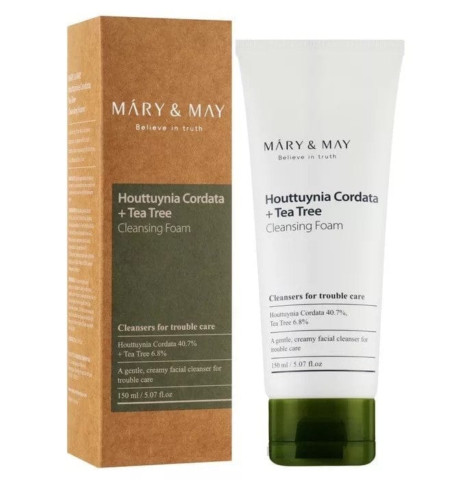 Mary&May Mary&May Pianka dla problematycznej cery Houttuynia Cordata + Tea Tree - 150 ml