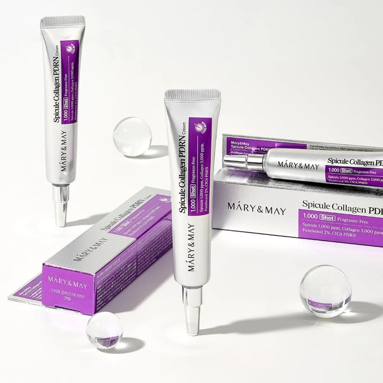 Mary&May Mary&May Spicule Collagen PDRN Krem przeciwstarzeniowy z kolagenem - 15 g