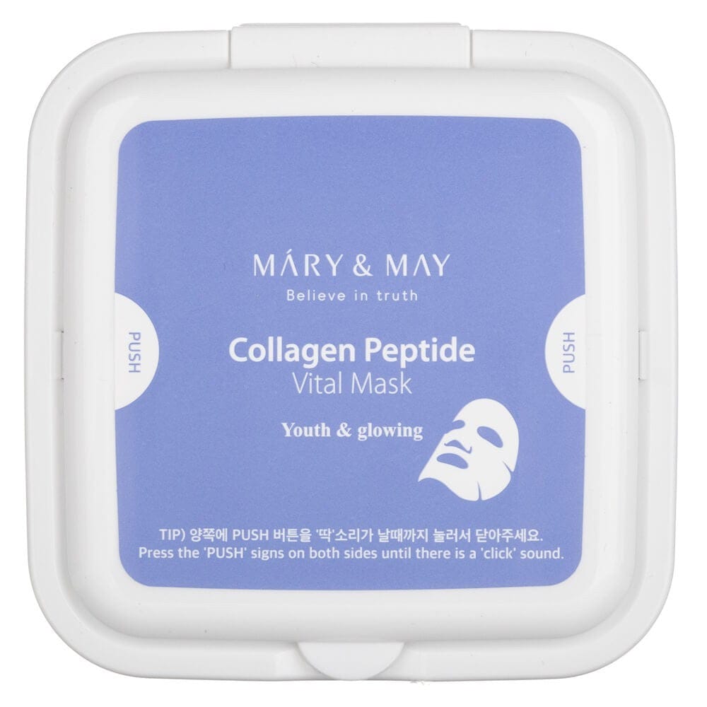Mary&May Mary&May Ujędrniające maseczki Collagen Peptide Vital Mask - 30 sztuk