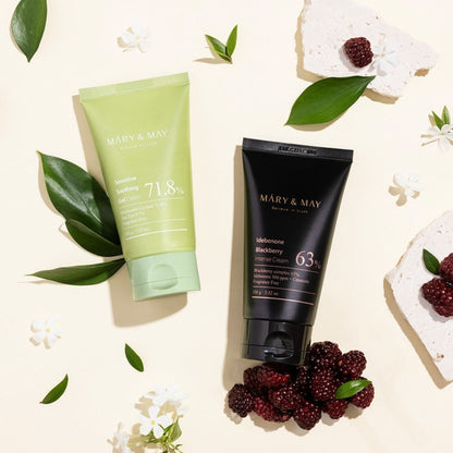 Mary&May Mary&May Zestaw: Kojący krem żelowy + Intensywny krem Idebenone - 2 x 100 g