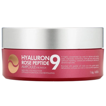Medi-Peel Medi-Peel Wzmacniające płatki pod oczy z peptydami Hyaluron Rose Peptide - 60 sztuk