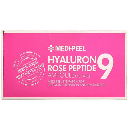 Medi-Peel Medi-Peel Wzmacniające płatki pod oczy z peptydami Hyaluron Rose Peptide - 60 sztuk