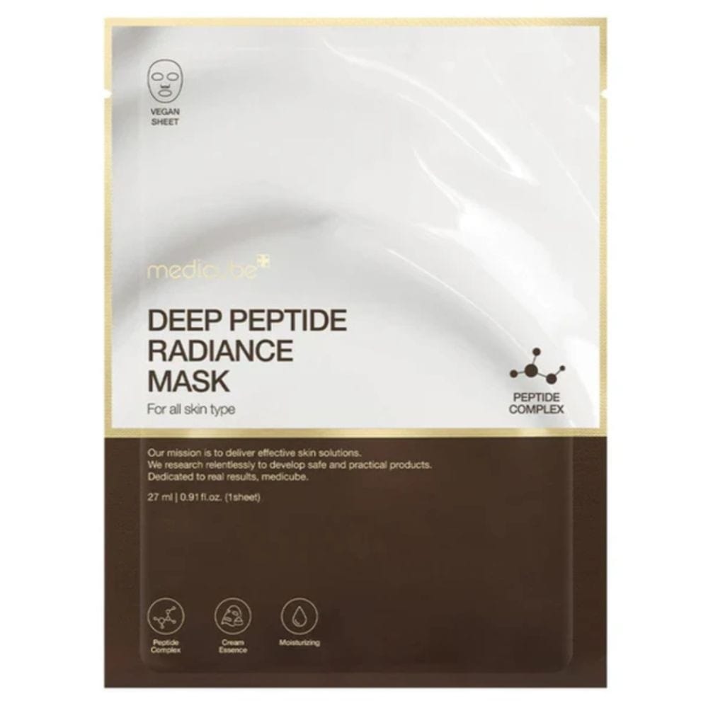 Medicube Medicube Deep Peptide Rozświetlająca maska z peptydami - 27 ml — Inhaltsstoffe i ocena