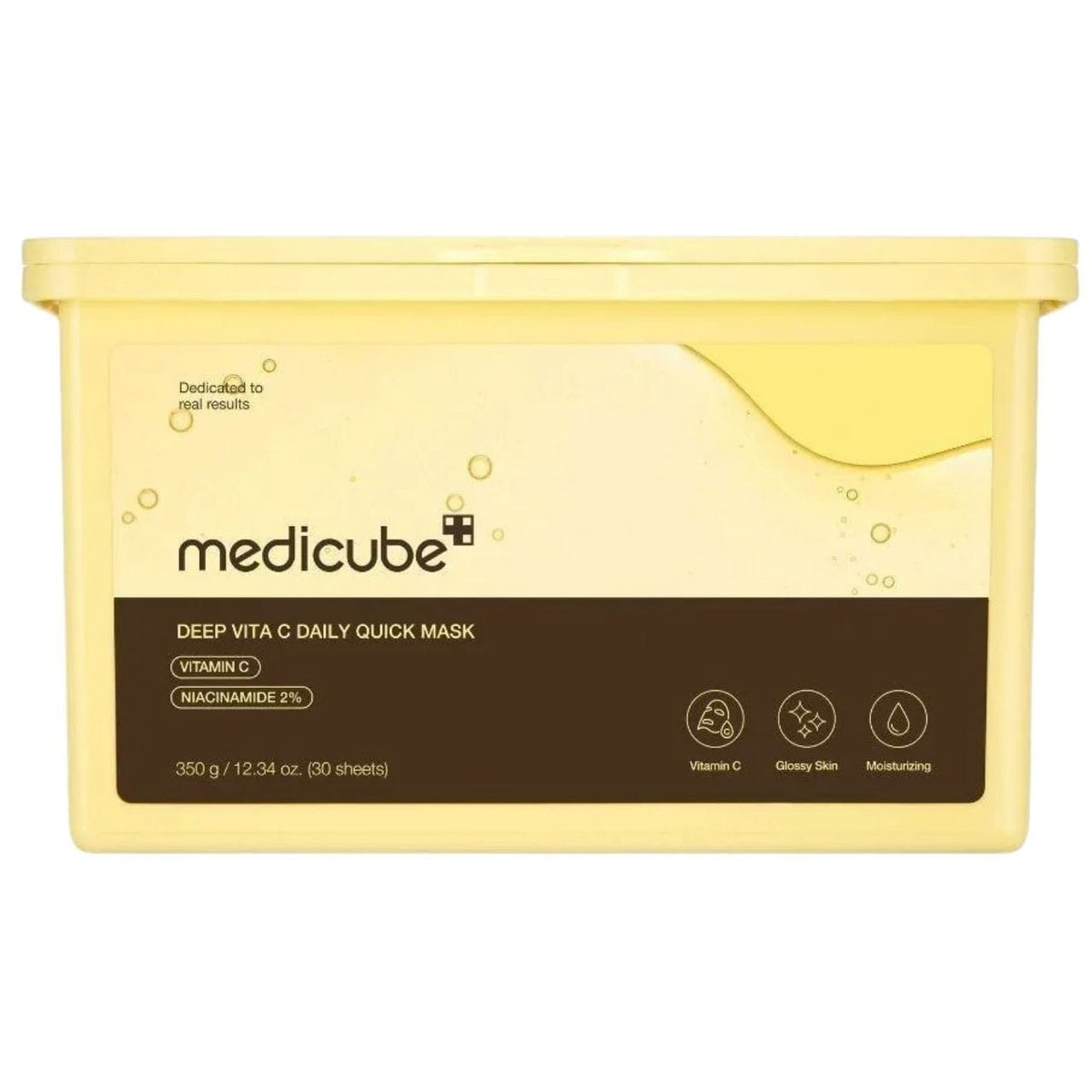 Medicube Medicube Deep Vita C Daily Rozświetlające maski w płachcie do twarzy - 30 sztuk — Inhaltsstoffe i ocena