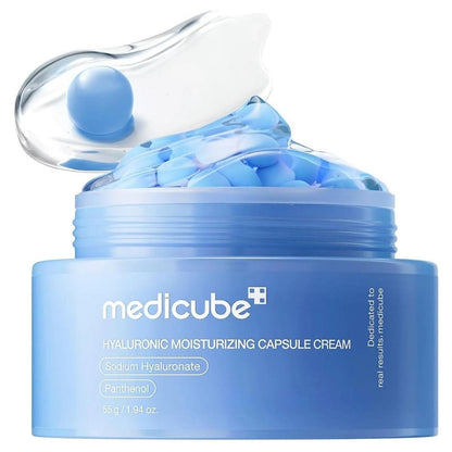Medicube Medicube Hyaluronic Moisturizing Capsule Cream Nawilżający krem do twarzy - 55 g