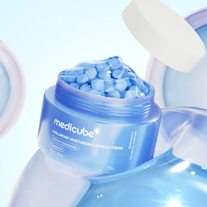 Medicube Medicube Hyaluronic Moisturizing Capsule Cream Nawilżający krem do twarzy - 55 g