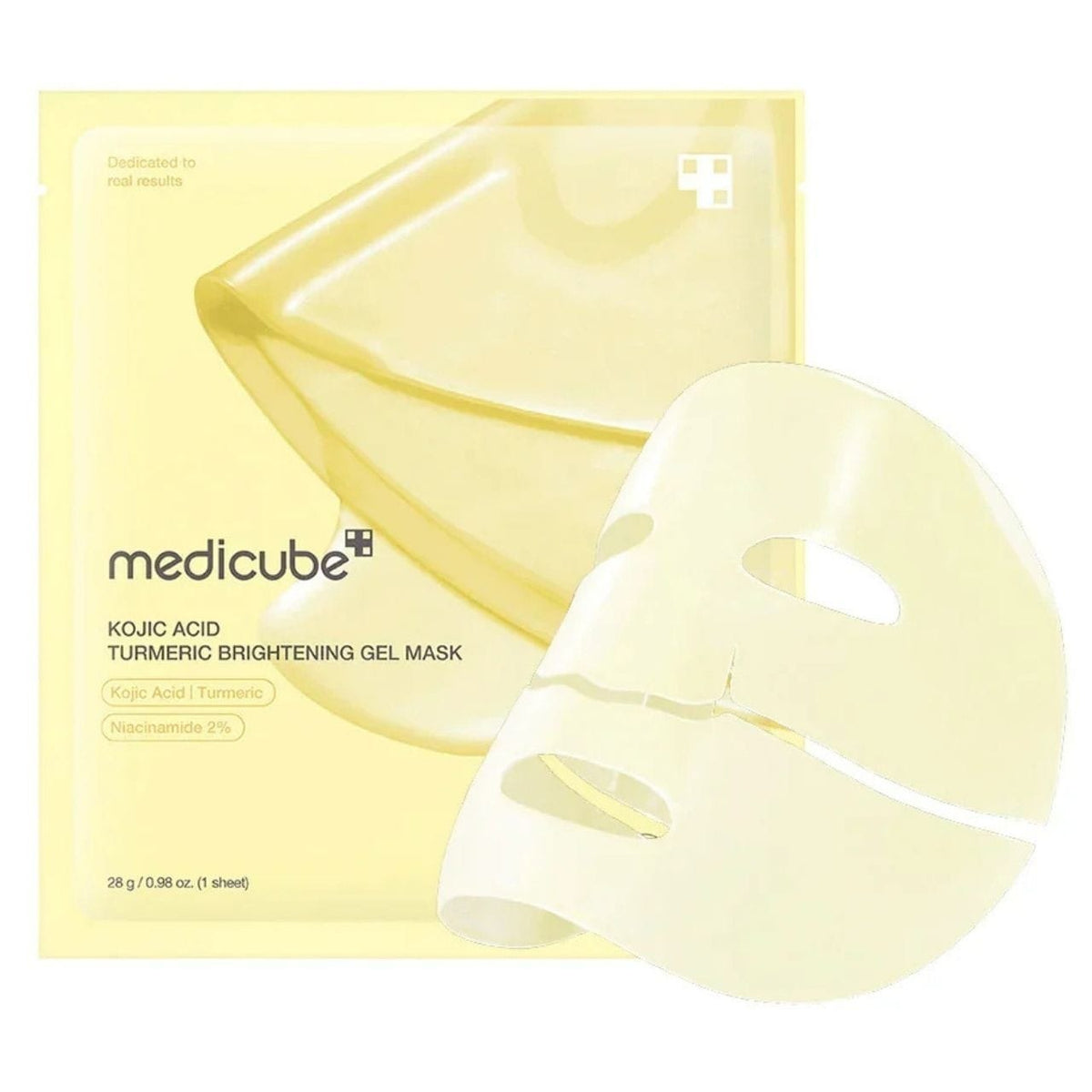 Medicube Medicube Kojic Acid Turmeric Brightening Gel Mask Rozświetlająca hydrożelowa maska do twarzy - 28 g