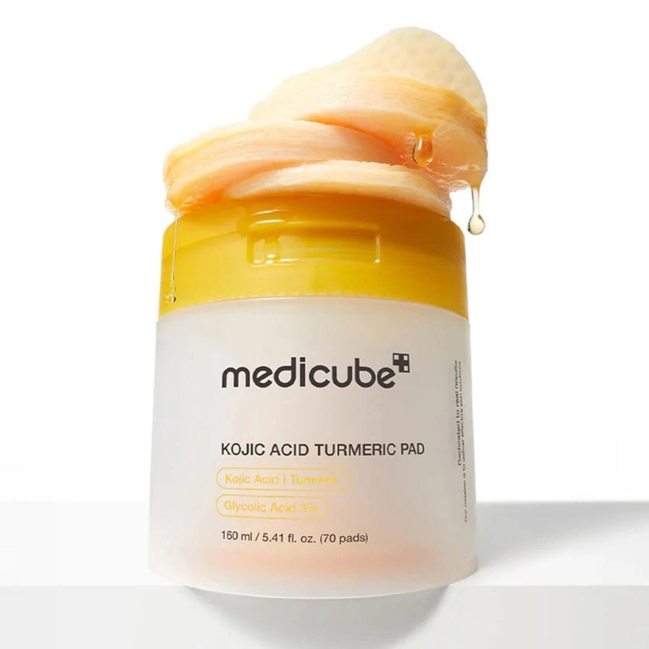Medicube Medicube Kojic Acid Turmeric Pad Rozjaśniające płatki złuszczające - 70 sztuk