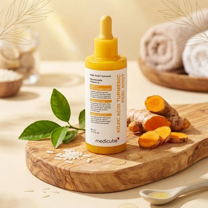 Medicube Medicube Kojic Acid Turmeric Peel Shot Rozjaśniające serum złuszczające - 80 ml