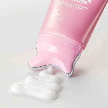 Medicube Medicube PDRN Collagen Gua Sha Neck Wrinkle Cream Ujędrniający krem do szyi i dekoltu - 90 g