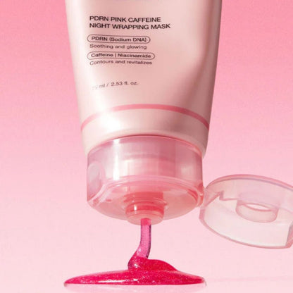 Medicube Medicube PDRN Pink Caffeine Night Wrapping Mask Nawilżająca maska na noc - 75 ml