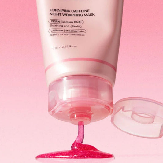 Medicube Medicube PDRN Pink Caffeine Night Wrapping Mask Nawilżająca maska na noc - 75 ml