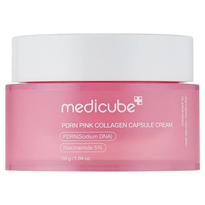 Medicube Medicube PDRN Pink Collagen Krem kapsułkowy z DNA łososia PDRN i niacynamidem - 55 g