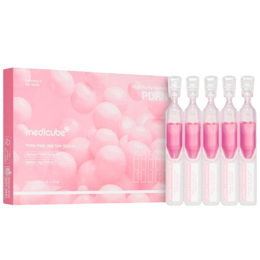 Medicube Medicube PDRN Pink One Day Nawilżające serum z kolagenem i PDRN - 10 sztuk x 1,5 ml