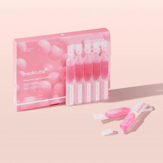 Medicube Medicube PDRN Pink One Day Nawilżające serum z kolagenem i PDRN - 10 sztuk x 1,5 ml