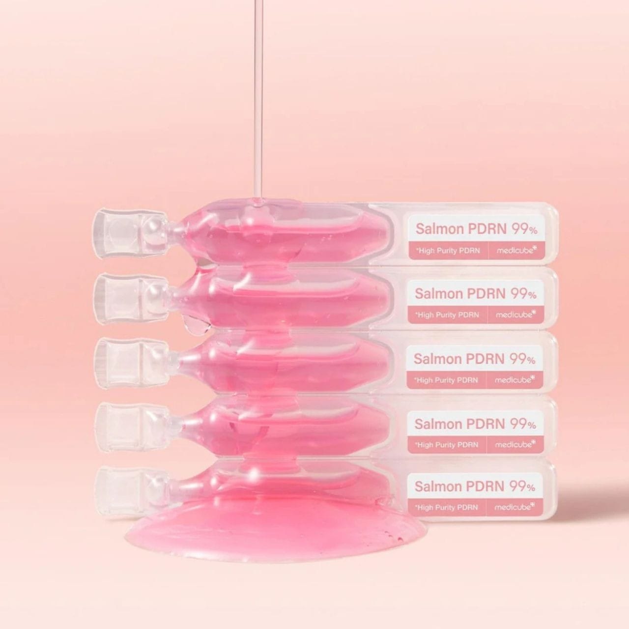Medicube Medicube PDRN Pink One Day Nawilżające serum z kolagenem i PDRN - 10 sztuk x 1,5 ml