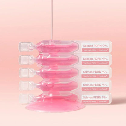 Medicube Medicube PDRN Pink One Day Nawilżające serum z kolagenem i PDRN - 10 sztuk x 1,5 ml