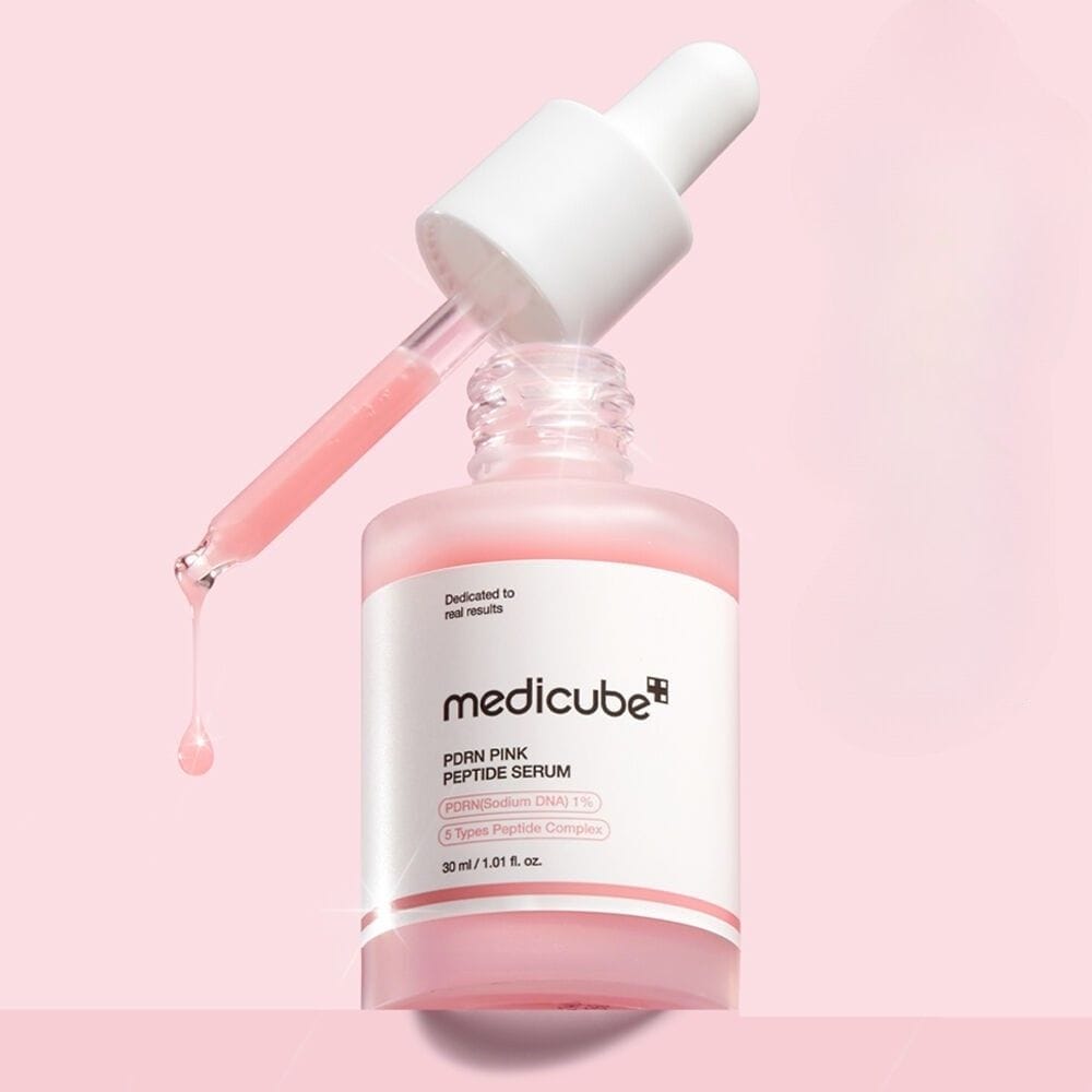 Medicube Medicube PDRN Pink Przeciwstarzeniowe serum z kompleksem peptydowym z łososia - 30 ml