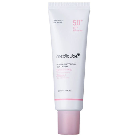 Medicube Medicube PDRN Pink Tone Up Sun Cream SPF50+ Rozjaśniający krem przeciwsłoneczny - 50 ml
