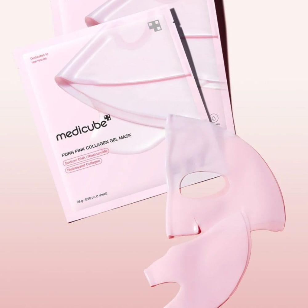 Medicube Medicube PDRN Pink Ujędrniająca maska z kolagenem do twarzy - 4 sztuki