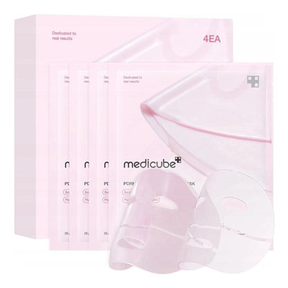 Medicube Medicube PDRN Pink Ujędrniająca maska z kolagenem do twarzy - 4 sztuki