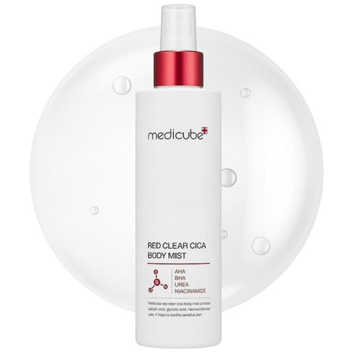 Medicube Medicube Red Clear Cica Mgiełka do twarzy i ciała - 200 ml — Inhaltsstoffe i ocena