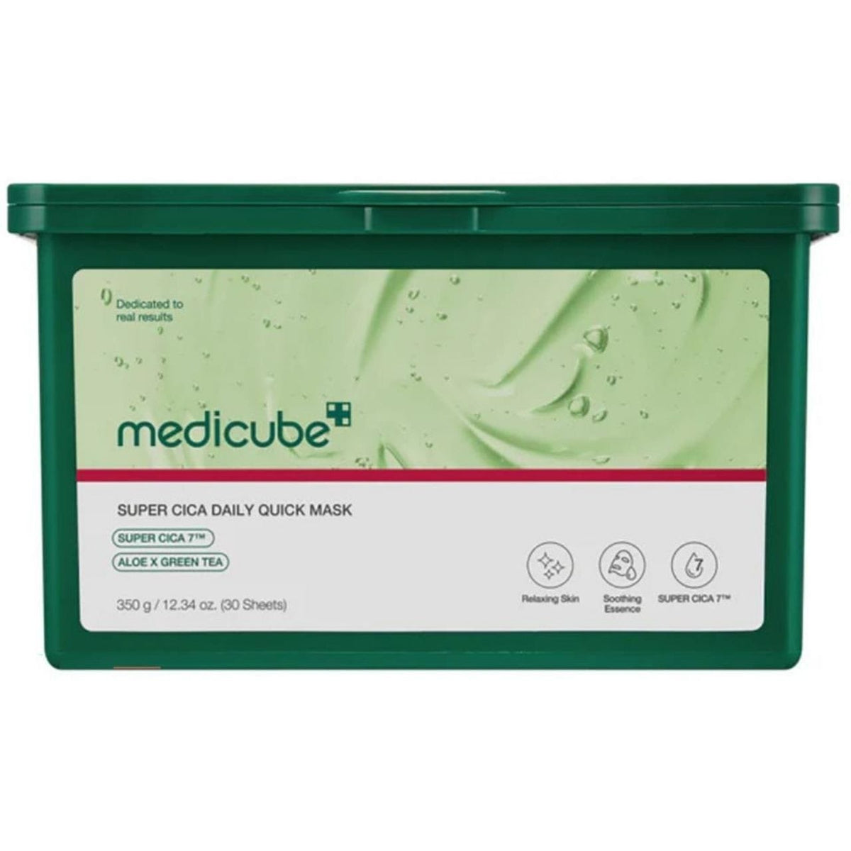 Medicube Medicube Super Cica Daily Kojące maski w płachcie do twarzy - 30 sztuk — Inhaltsstoffe i ocena