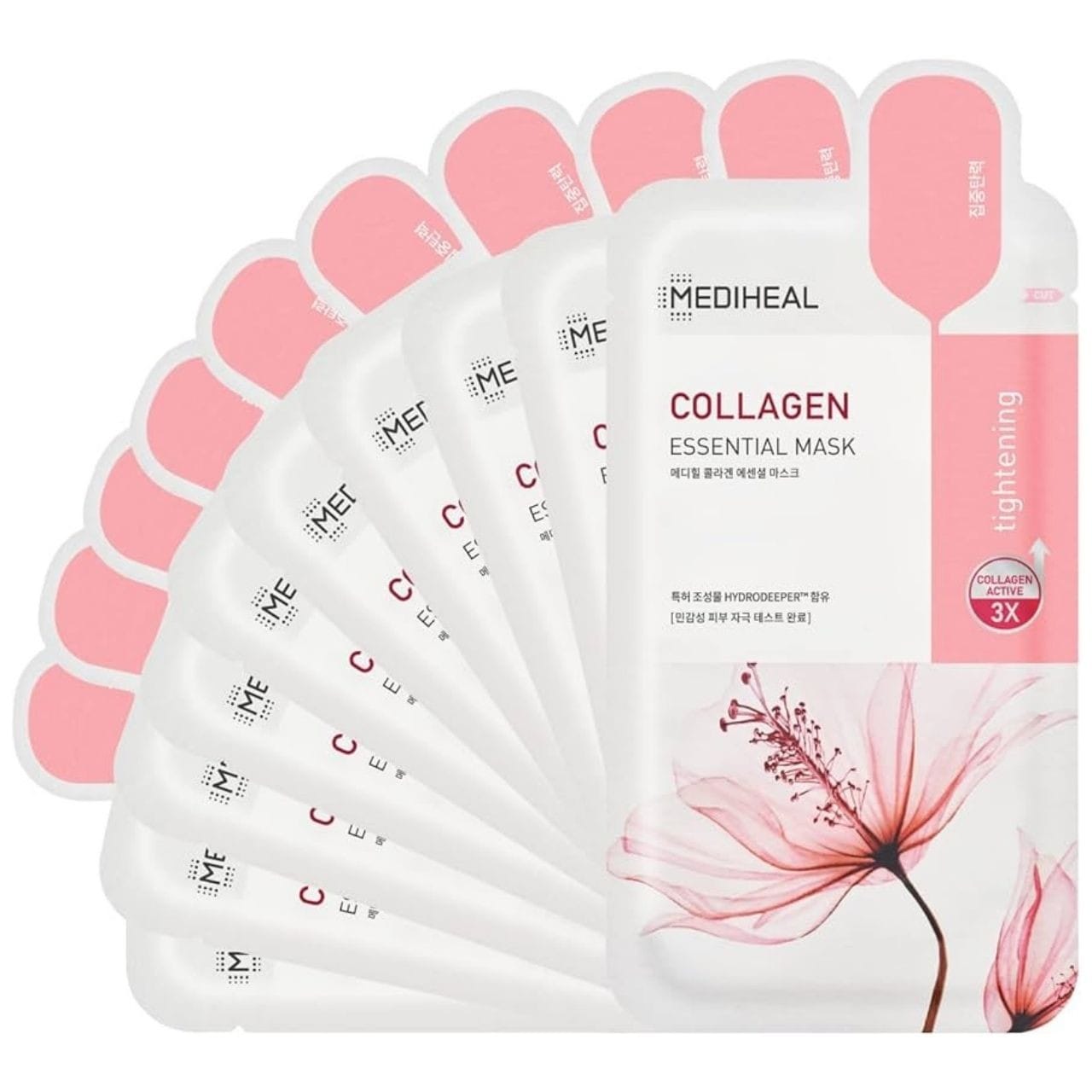Mediheal Mediheal Collagen Essential Mask Liftingująca maska w płachcie - 10 sztuk