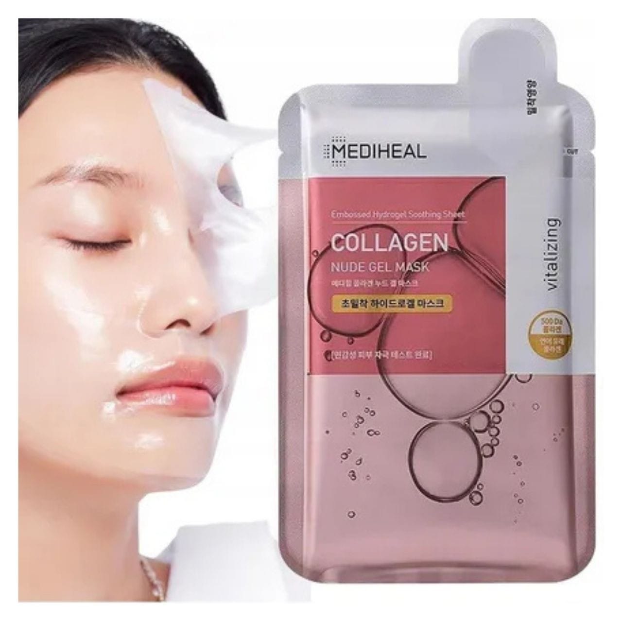 Mediheal Mediheal Collagen Nude Gel Mask Hydrożelowa maska w płachcie - 1 sztuka