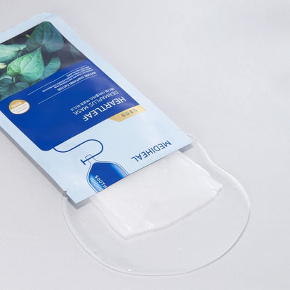 Mediheal Mediheal Dermaplus Heartleaf Kojąca maska w płachcie - 10 sztuk