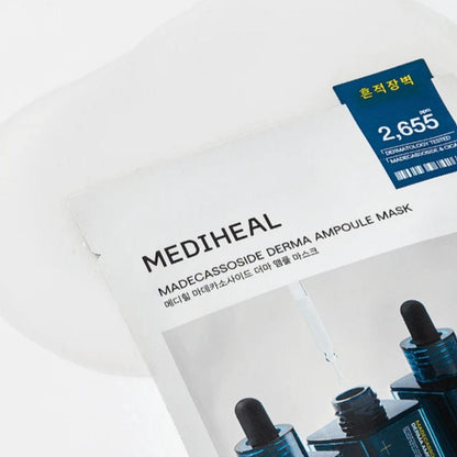 Mediheal Mediheal Madecassoside Derma Ampoule Mask Kojąca maska w płachcie - 10 sztuk