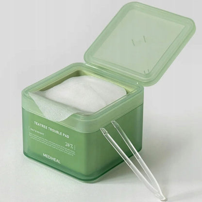 Mediheal Mediheal Teatree Trouble Pad Kojące płatki do twarzy - 100 sztuk